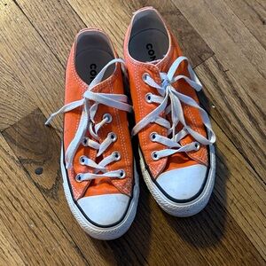 Orange converse